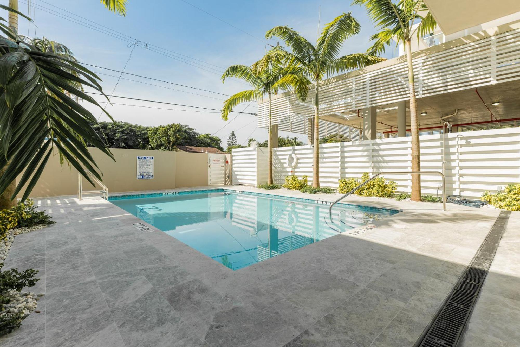 Miami Wood Apart Hotel New 2024 - Private Terrace - Free Garage - Beach 5 Min Hollywood Zewnętrze zdjęcie