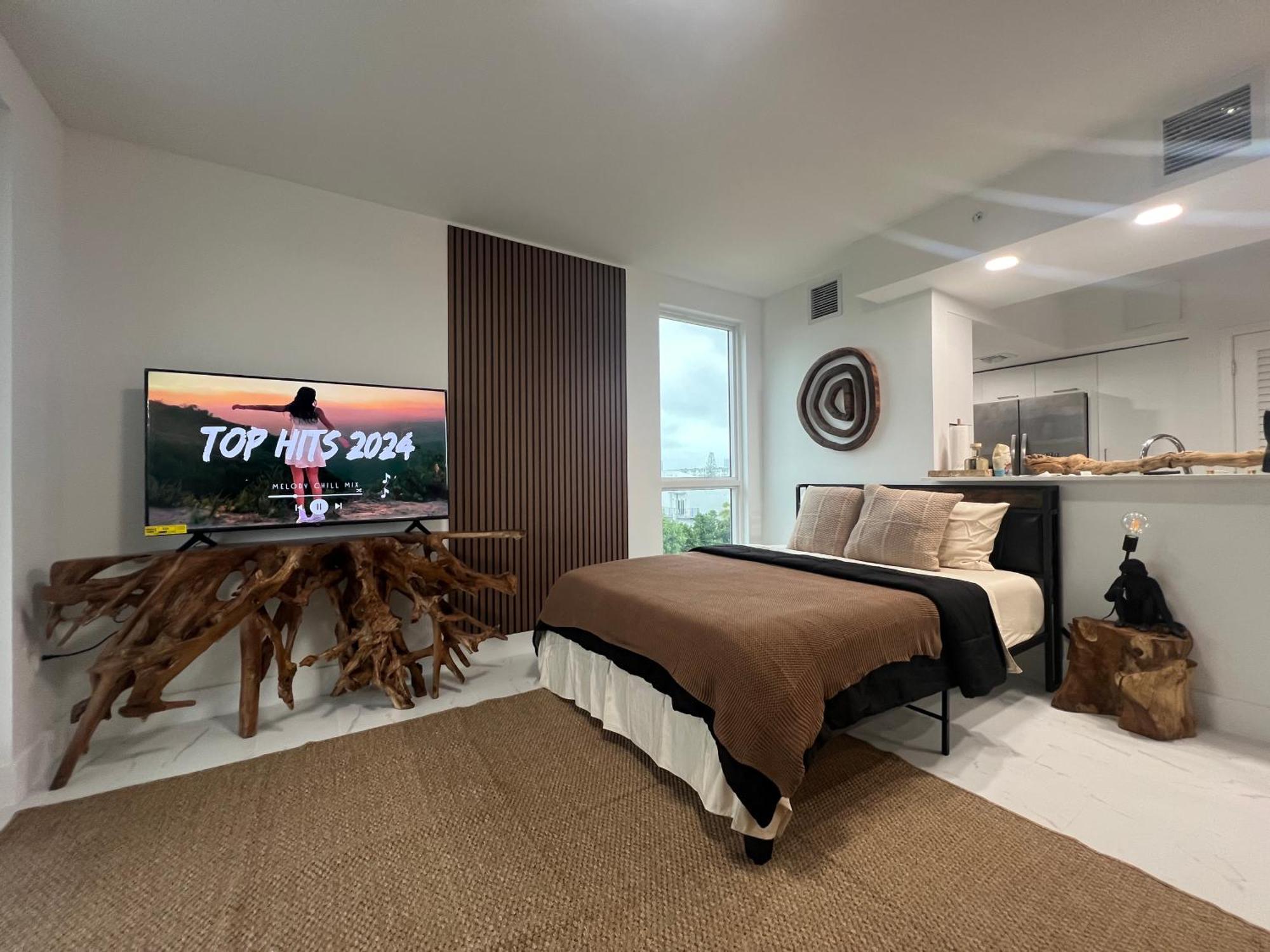 Miami Wood Apart Hotel New 2024 - Private Terrace - Free Garage - Beach 5 Min Hollywood Zewnętrze zdjęcie